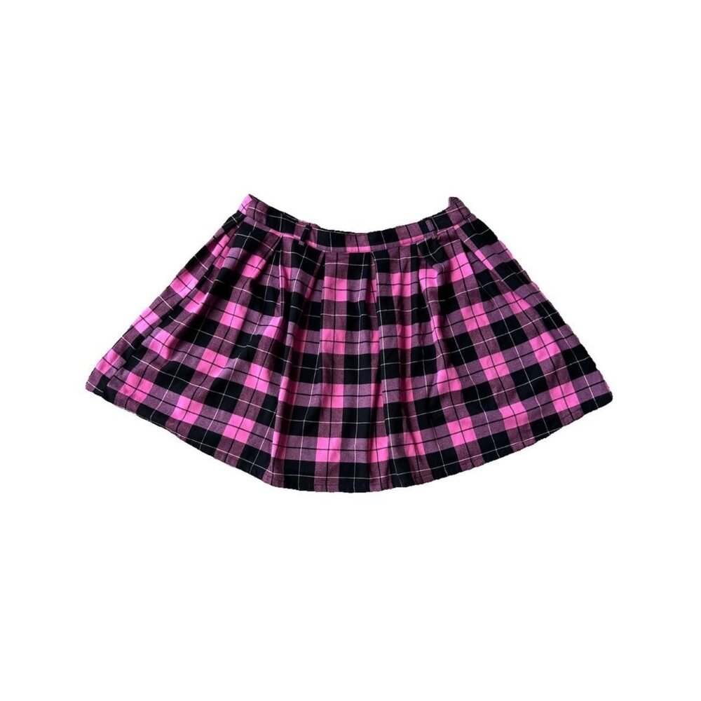 Pink and Black Skate Skirt
